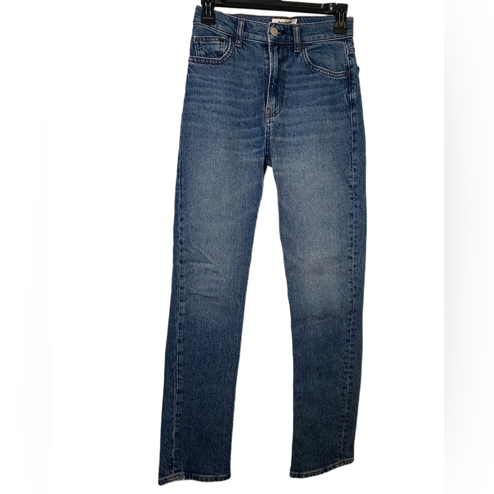 Reformation Harper High & Skinny Jeans in Wash Destin size 24